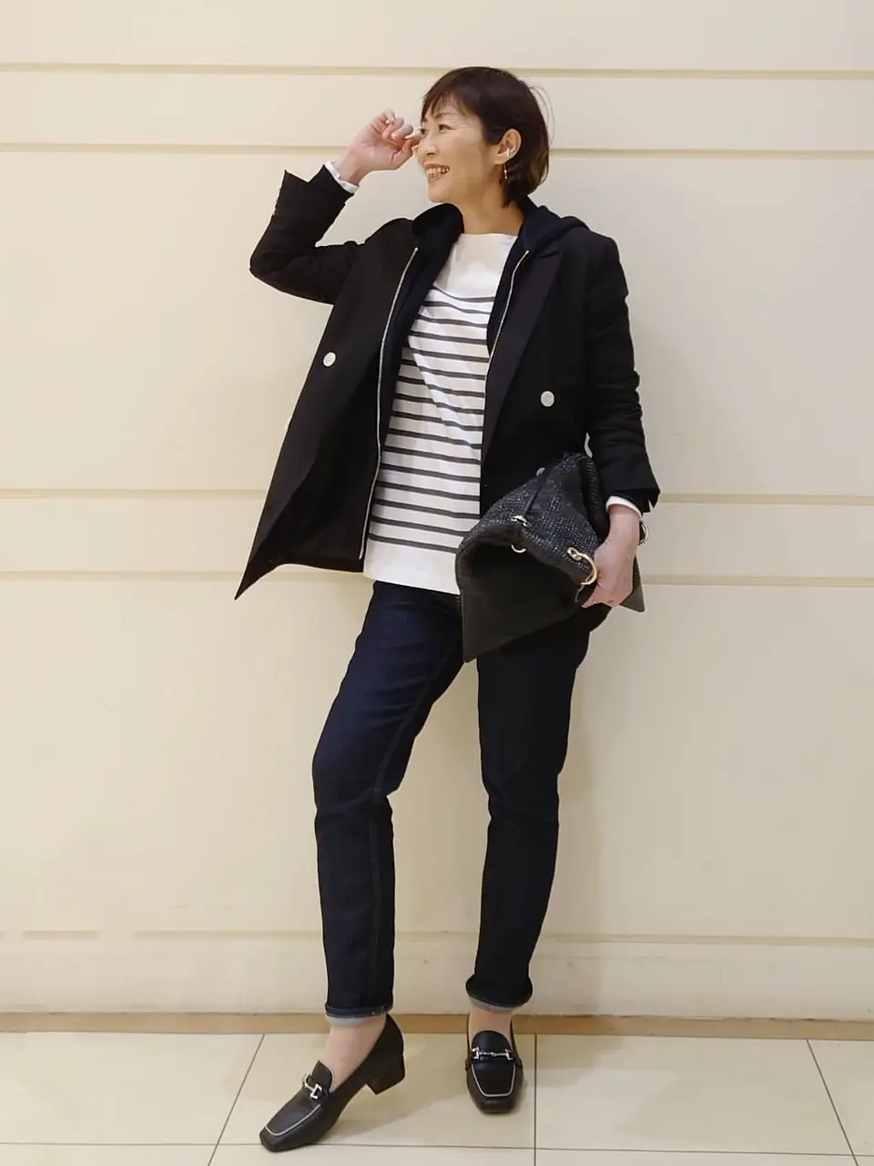 自由区 maruri コーディネート画像