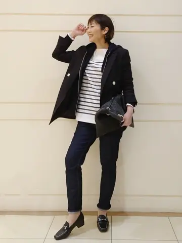 自由区 maruri コーディネート画像