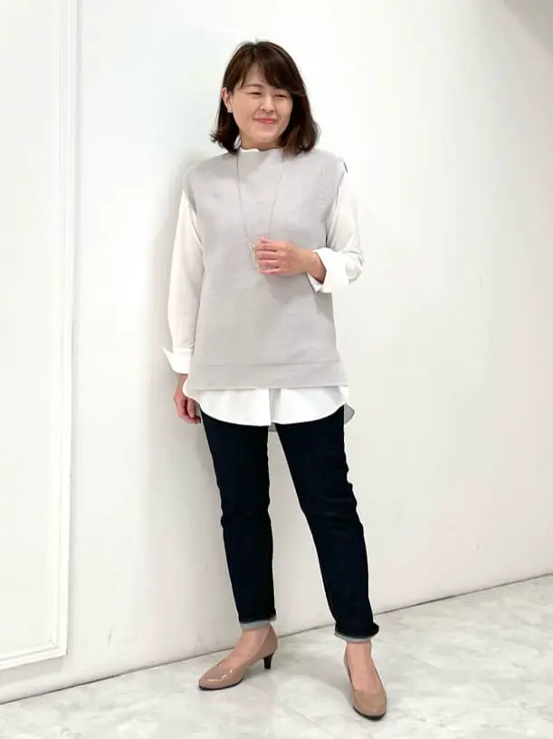 自由区 大野 コーディネート画像