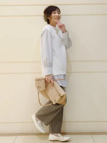 自由区 maruri コーディネート画像