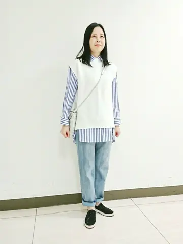 自由区 スタッフ コーディネート画像