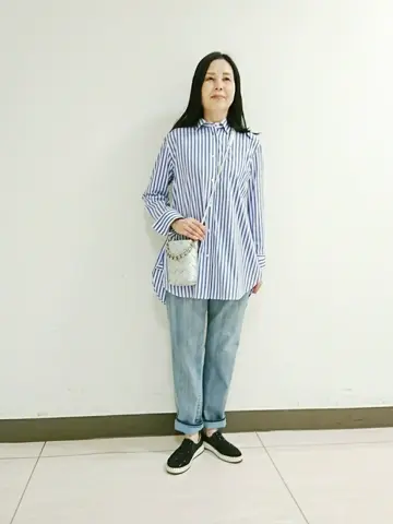 自由区 スタッフ コーディネート画像