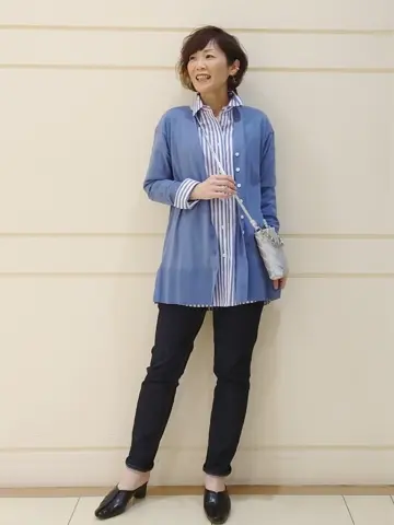 自由区 maruri コーディネート画像