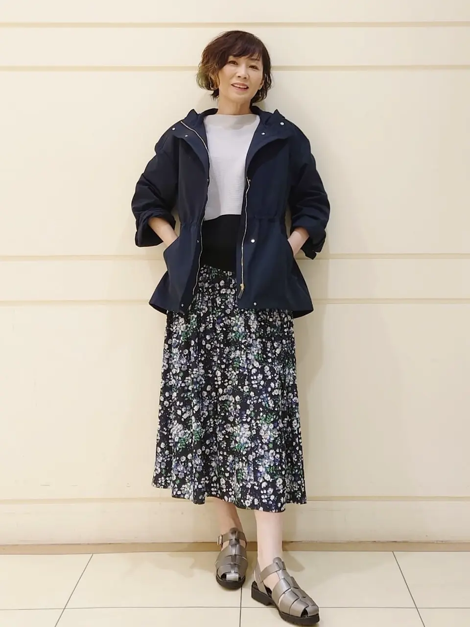 自由区 maruri コーディネート画像