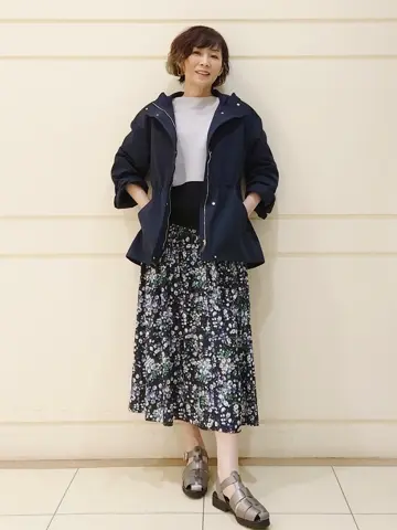 自由区 maruri コーディネート画像