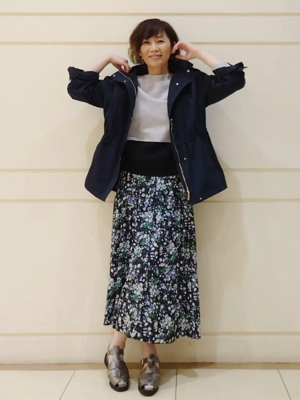 自由区 maruri コーディネート画像