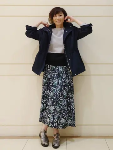 自由区 maruri コーディネート画像