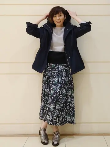 自由区 maruri コーディネート画像