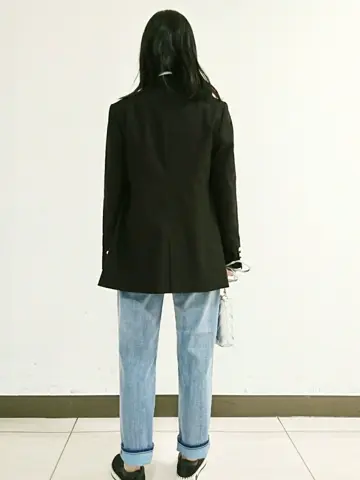 自由区 スタッフ コーディネート画像