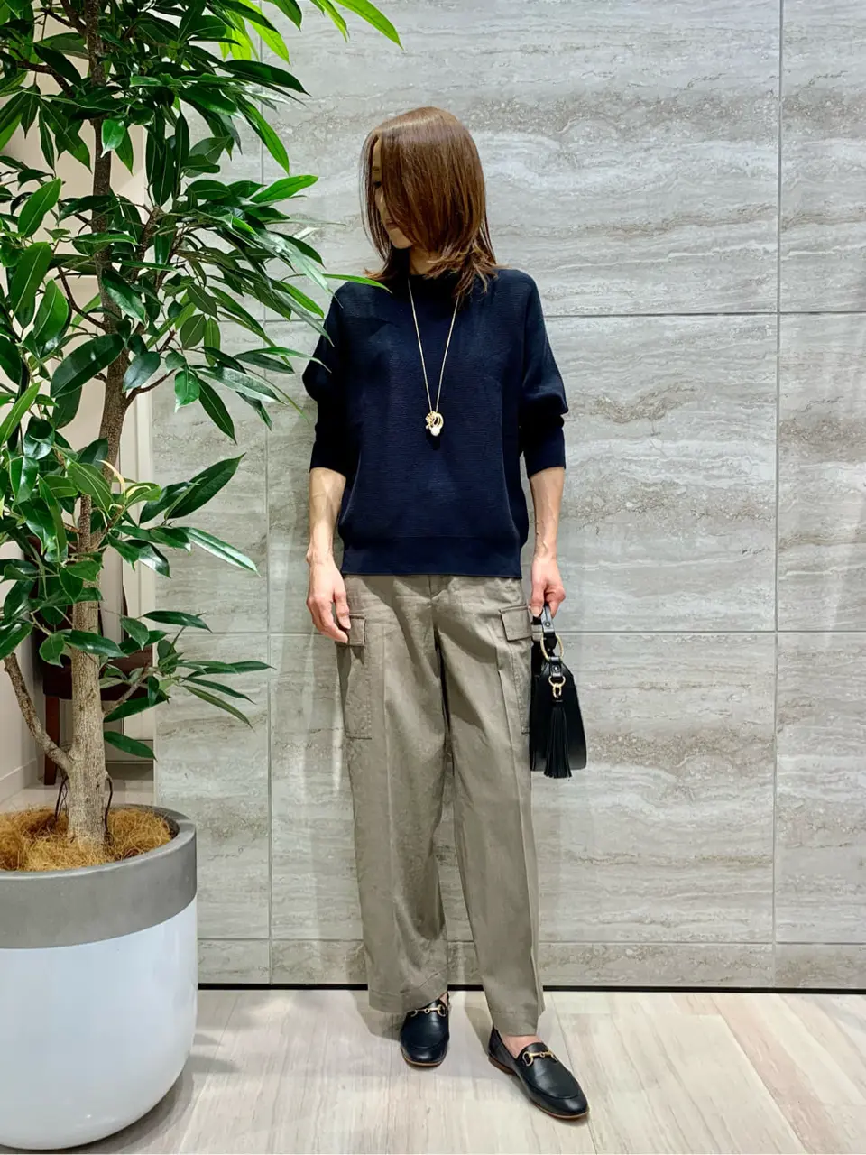 自由区 Ishii コーディネート画像