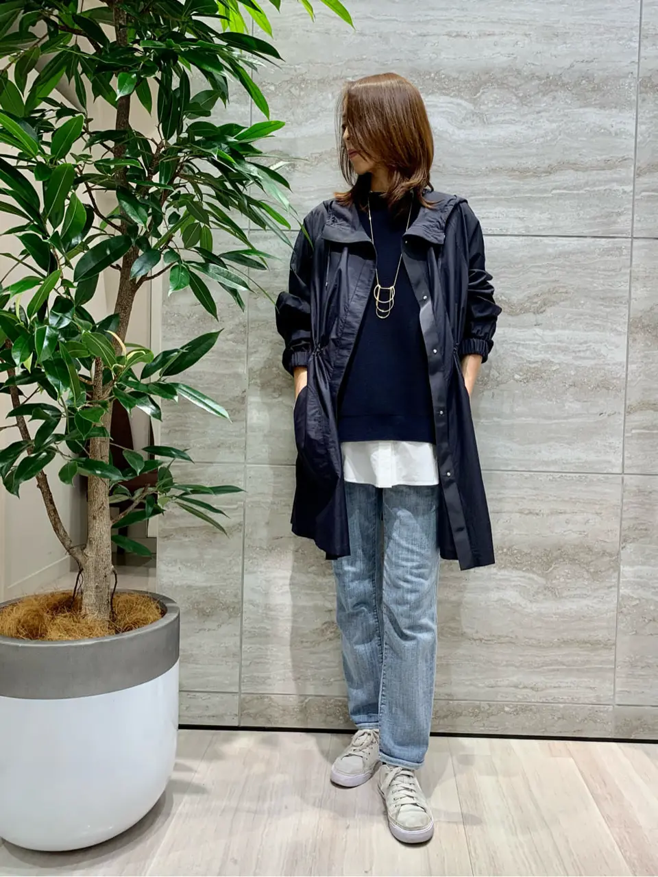 自由区 Ishii コーディネート画像