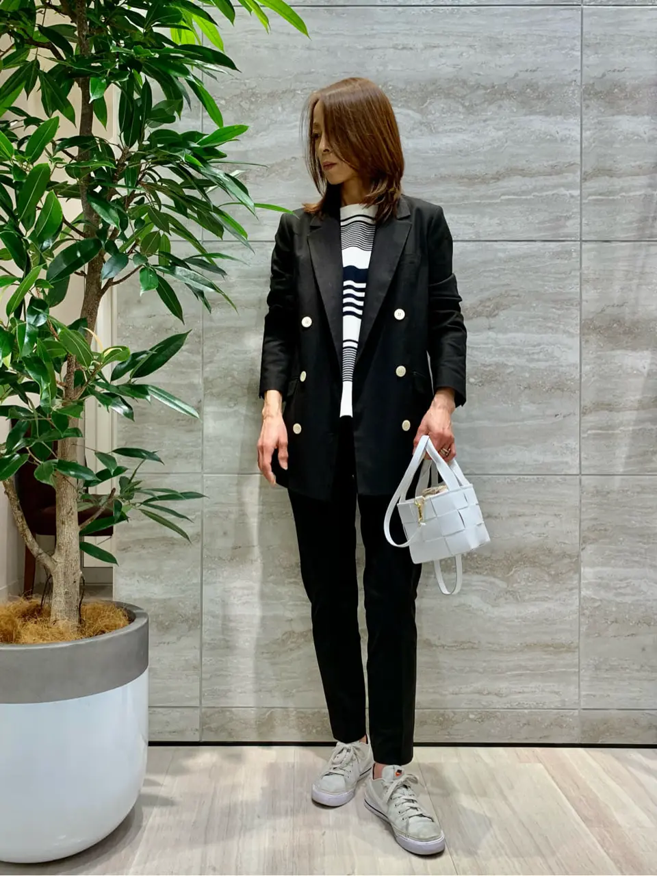 自由区 Ishii コーディネート画像