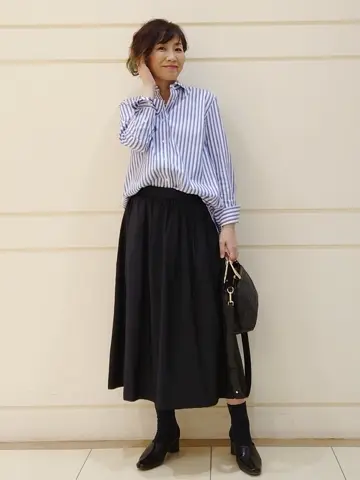 自由区 maruri コーディネート画像