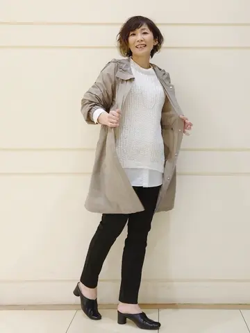 自由区 maruri コーディネート画像