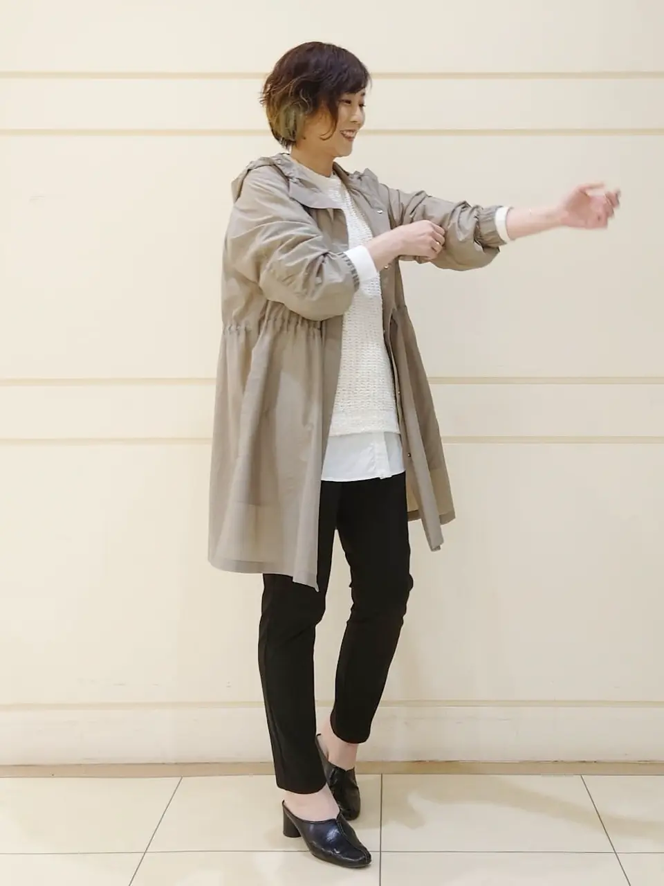 自由区 maruri コーディネート画像