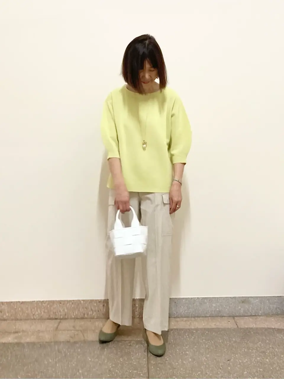 自由区 阿部 コーディネート画像