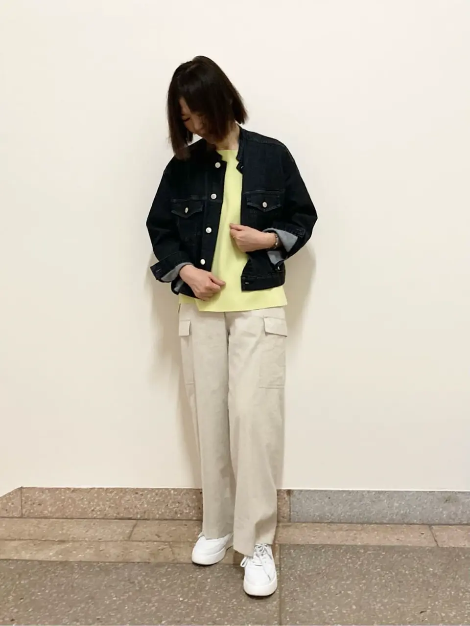 自由区 阿部 コーディネート画像