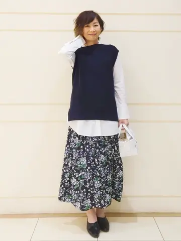 自由区 maruri コーディネート画像