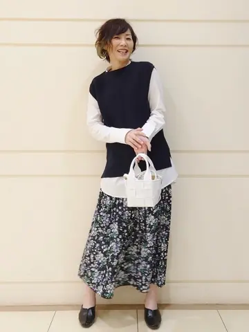 自由区 maruri コーディネート画像