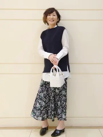 自由区 maruri コーディネート画像