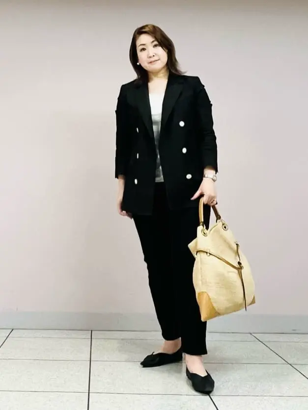 自由区 上島 コーディネート画像