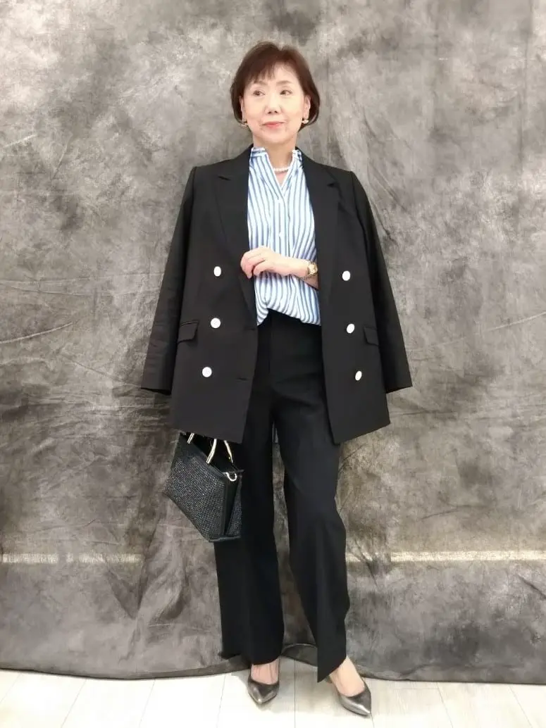 自由区 鶴田 コーディネート画像