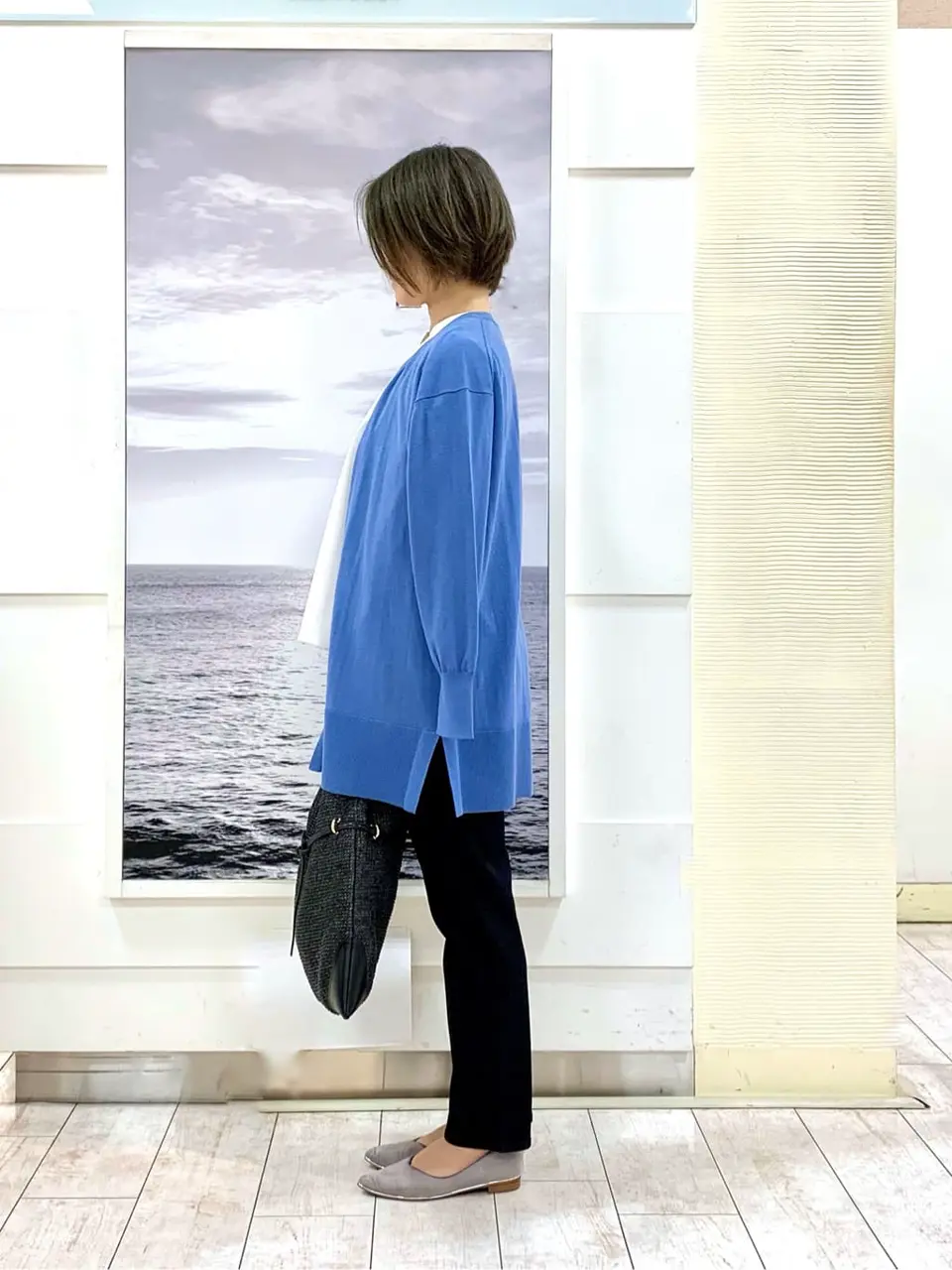 自由区 中鉢 コーディネート画像