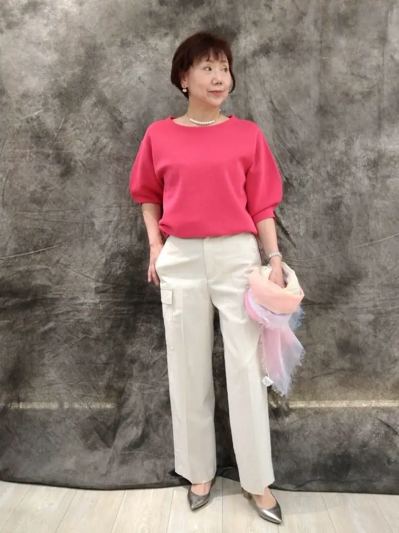 自由区 鶴田 コーディネート画像