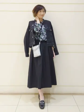 自由区 maruri コーディネート画像