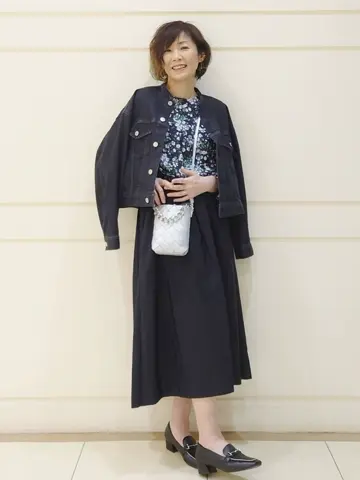 自由区 maruri コーディネート画像