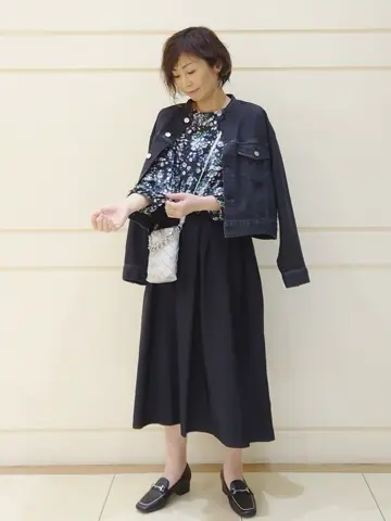 自由区 maruri コーディネート画像