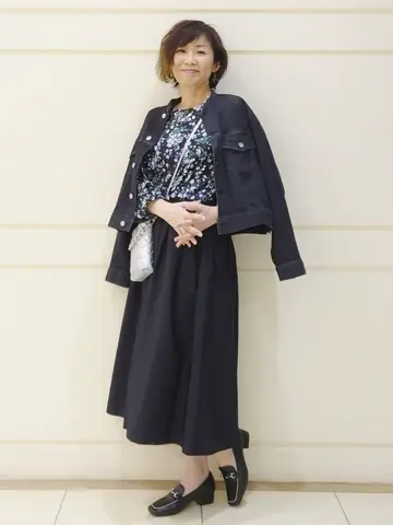 自由区 maruri コーディネート画像