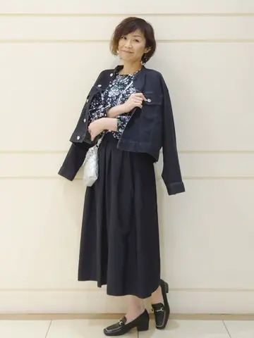 自由区 maruri コーディネート画像