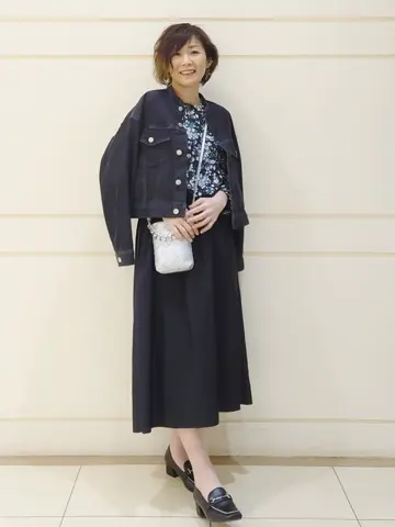 自由区 maruri コーディネート画像