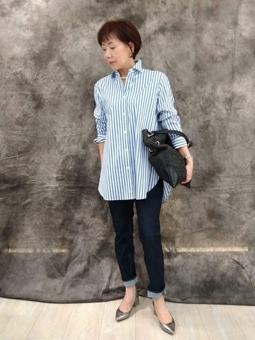 自由区 鶴田 コーディネート画像