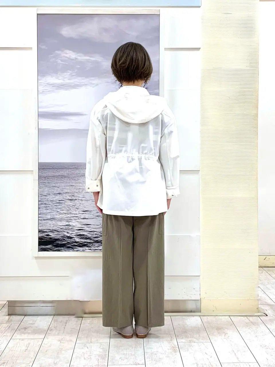 自由区 中鉢 コーディネート画像