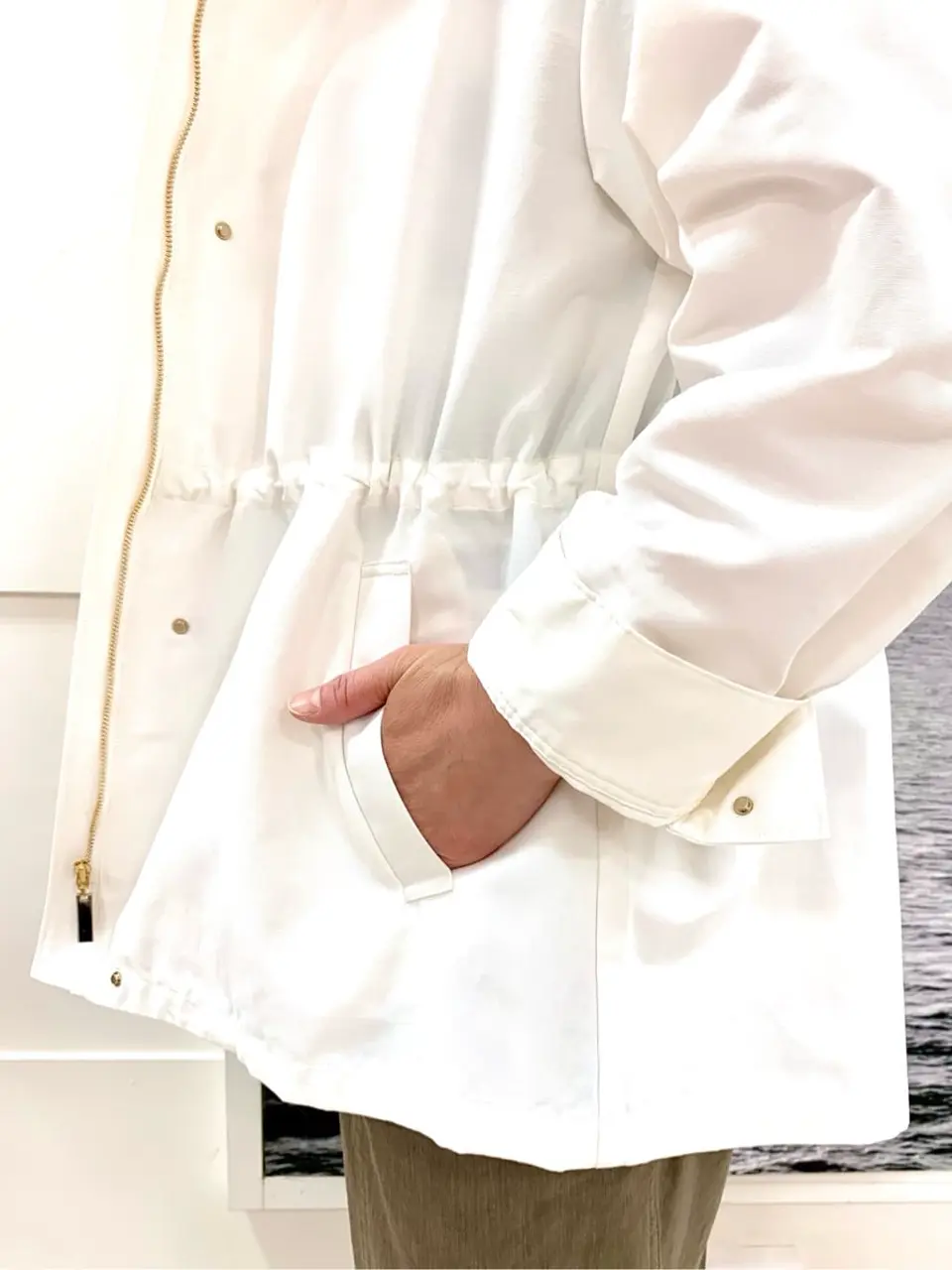 自由区 中鉢 コーディネート画像