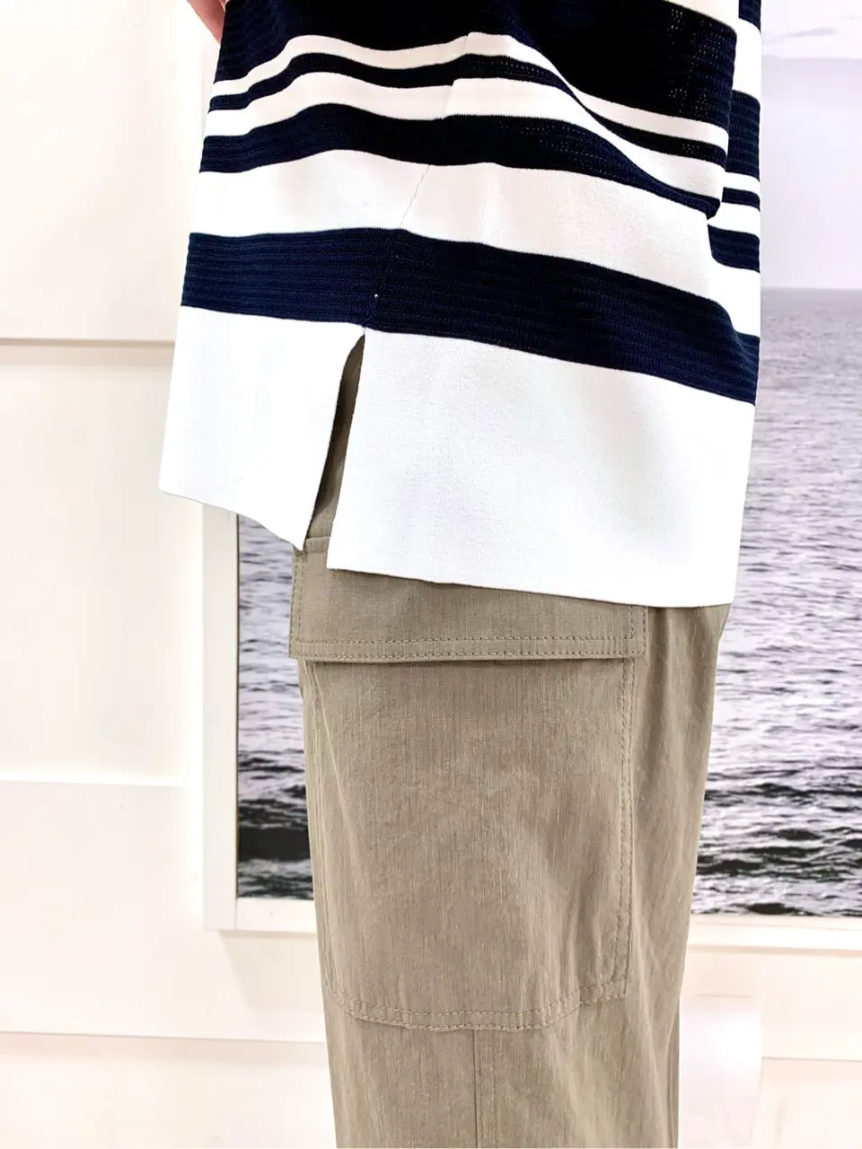 自由区 中鉢 コーディネート画像