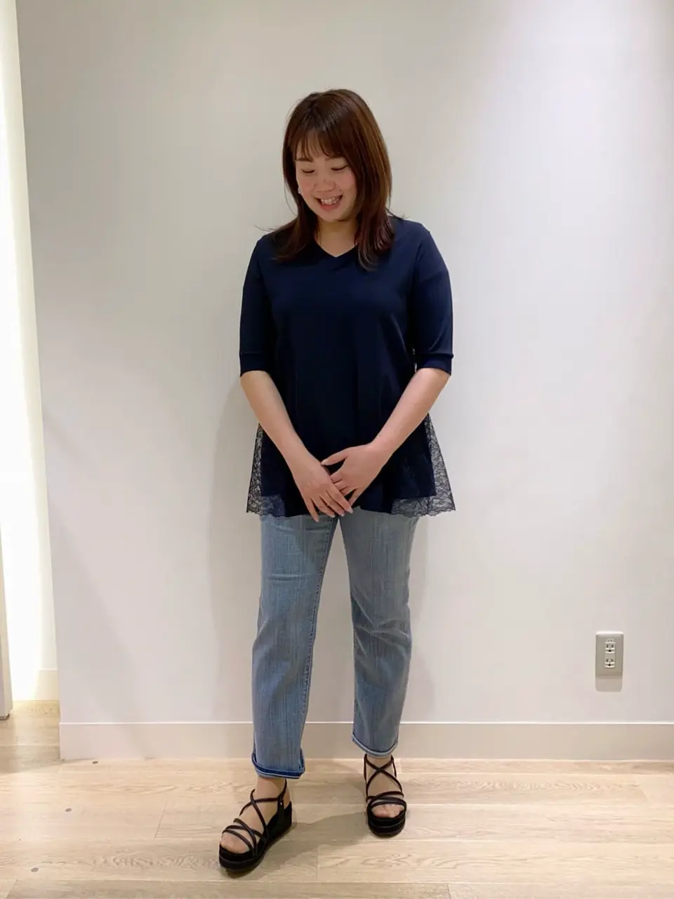 自由区 桑原 コーディネート画像