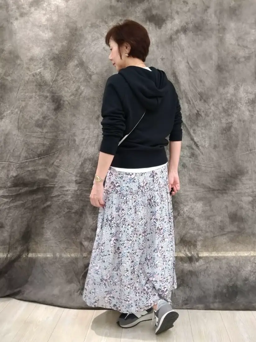 自由区 鶴田 コーディネート画像