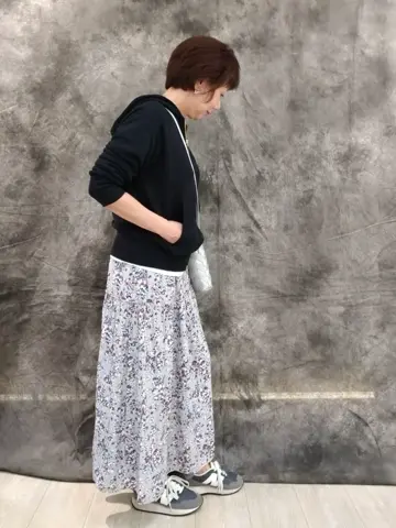 自由区 鶴田 コーディネート画像