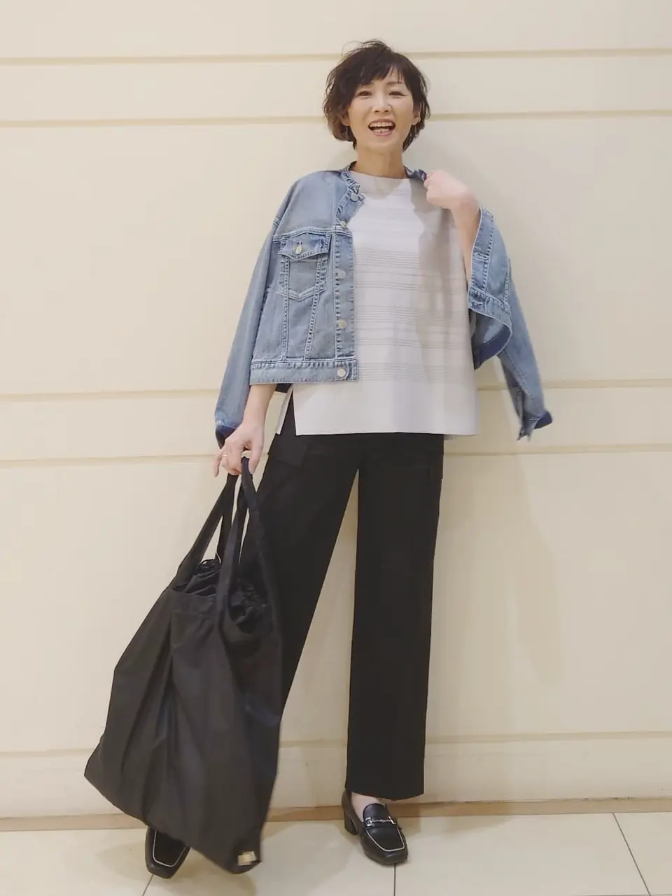 自由区 maruri コーディネート画像