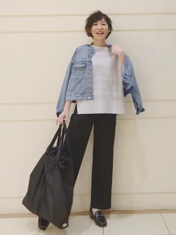 自由区 maruri コーディネート画像