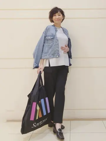 自由区 maruri コーディネート画像