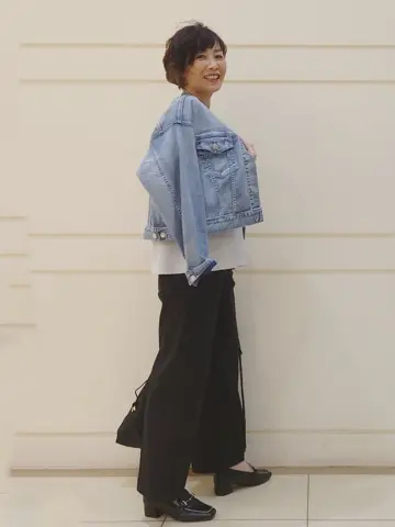 自由区 maruri コーディネート画像