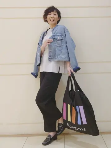 自由区 maruri コーディネート画像