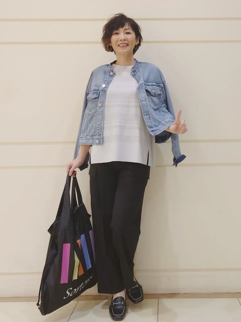 自由区 maruri コーディネート画像