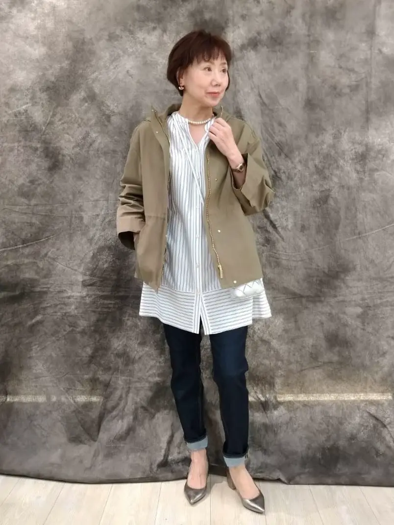 自由区 鶴田 コーディネート画像