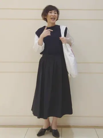 自由区 maruri コーディネート画像