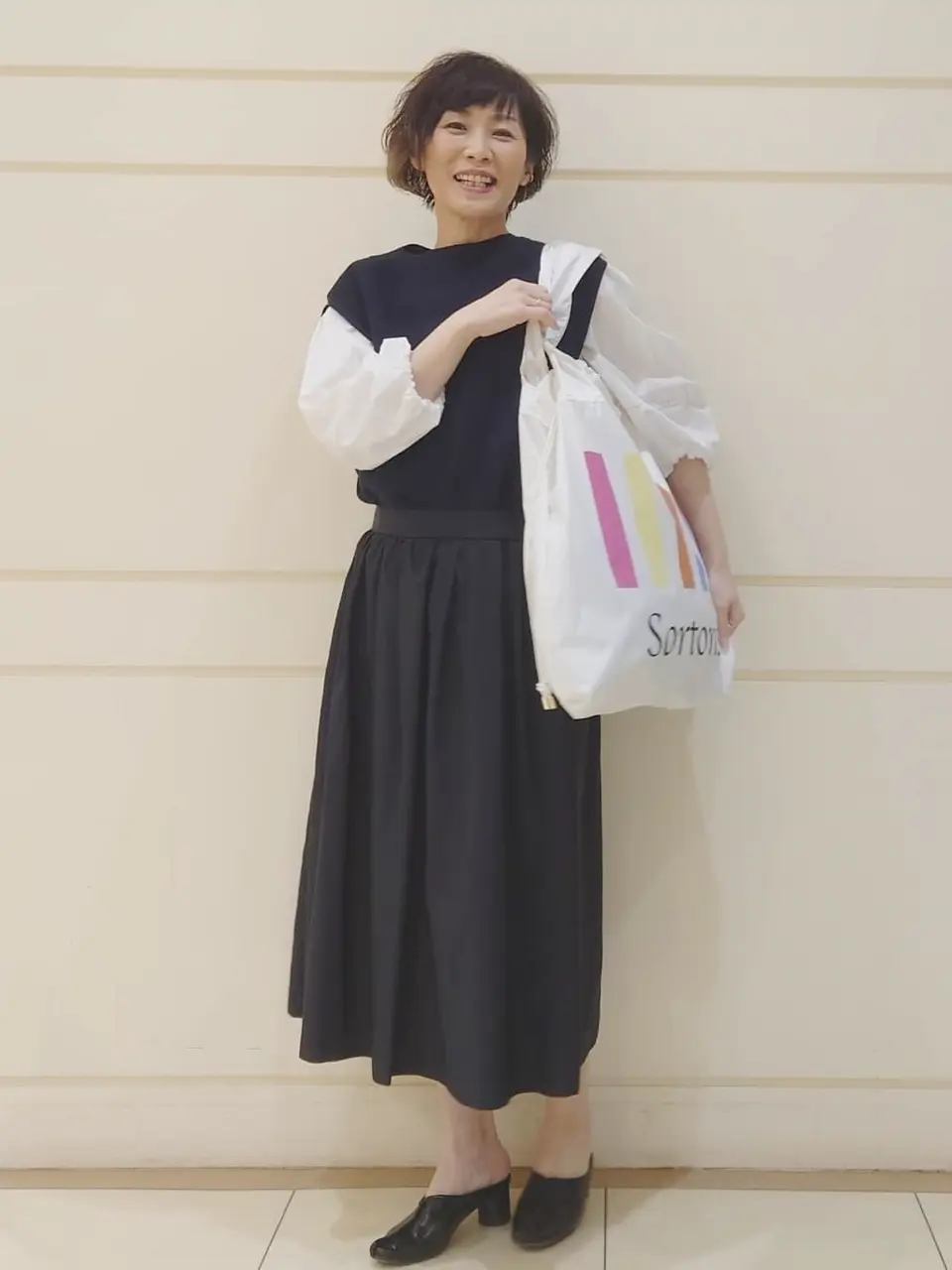 自由区 maruri コーディネート画像